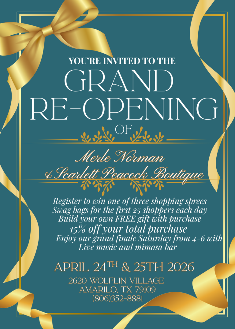 Merle Norman Grand Re-Opening 04/24 & 04/25!!
