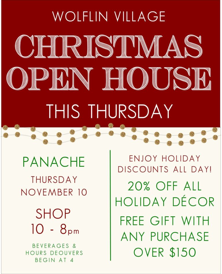 Holiday Open House at Panache