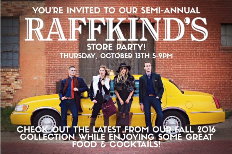 Semi-Annual Raffkind’s Store Party