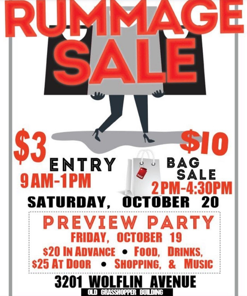 rummage sale