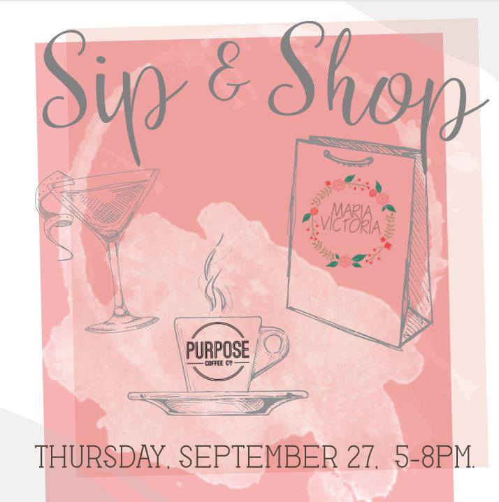 sip and shop
