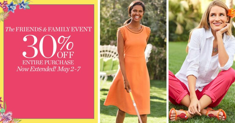 Friends & Family Sale at Talbots