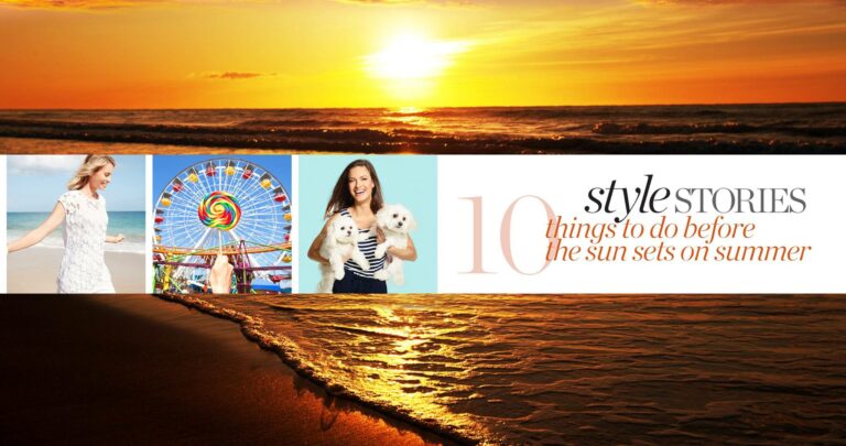 Styles to Know Before the Sun Sets on Summer