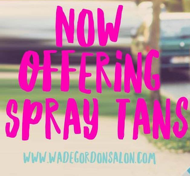 Spray Tans at Wade Gordon Salon